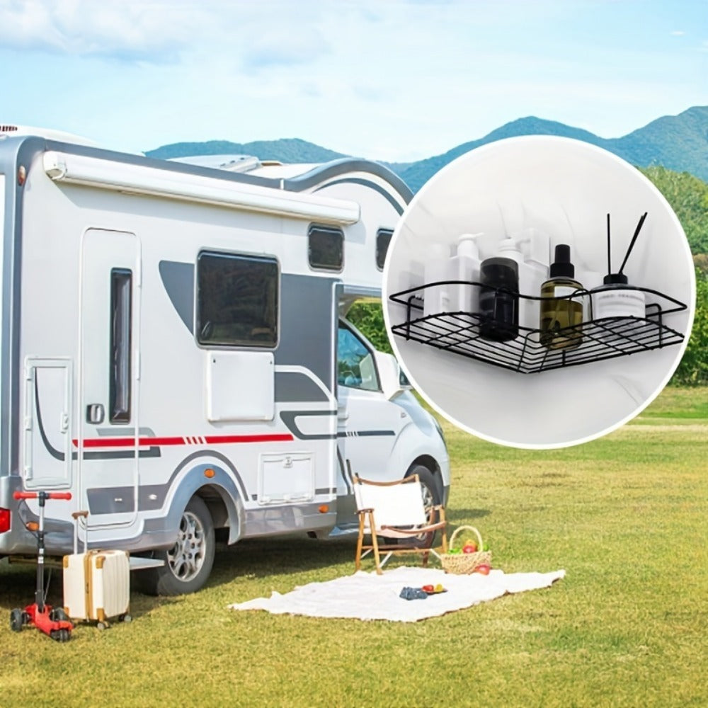 Eck - Duschregal ohne Bohren - Selbstklebend & Platzsparend